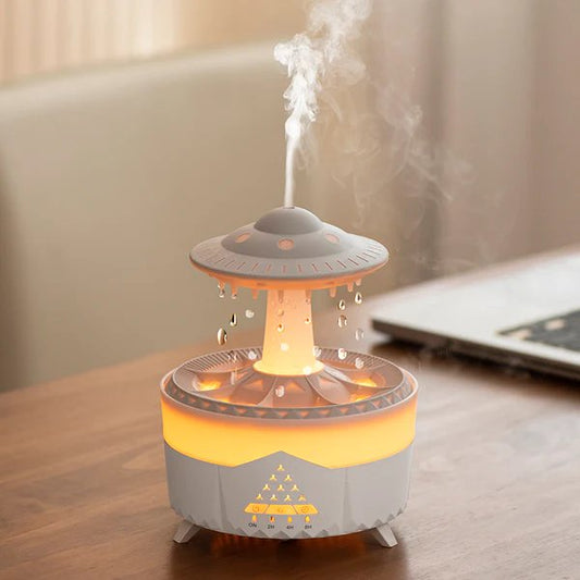 ESTYLO™-UFO Air Humidifier - Raindrop Color Changing Humidifier - Air Humidifier for Room